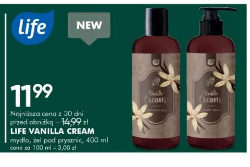Mydło Vanilla Cream Life +1 wariant