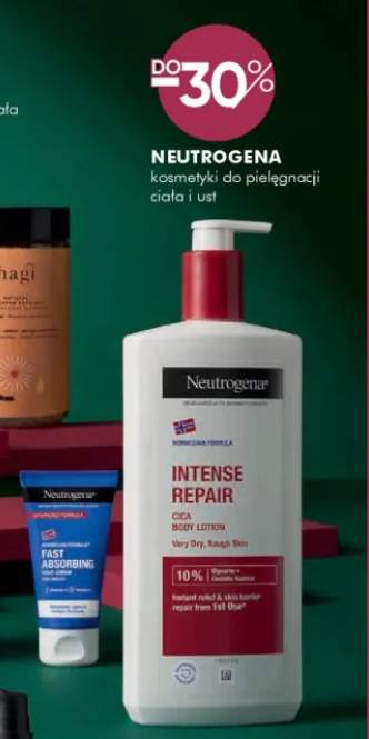 Kosmetyki do pielęgnacji ciała i ust Neutrogena
