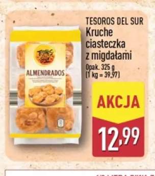 Kruche ciasteczka z migdałami Tesoros del Sur