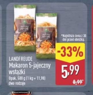 Makaron 5-jajeczny wstążki Landfreude