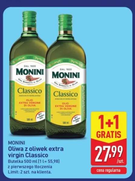 Oliwa z oliwek extra virgin Classico Monini