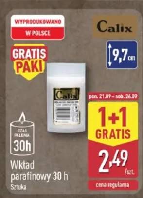 Wkład parafinowy 30h Calix