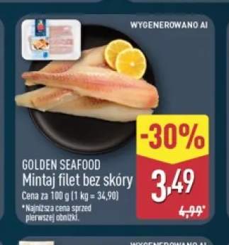 Mintaj filet bez skóry Golden Seafood