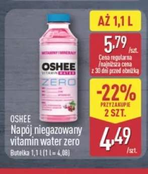 Napój niegazowany Vitamin Water Zero Oshee