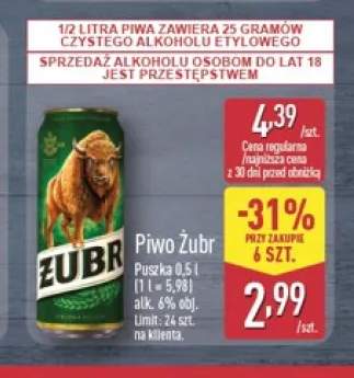 Piwo Żubr