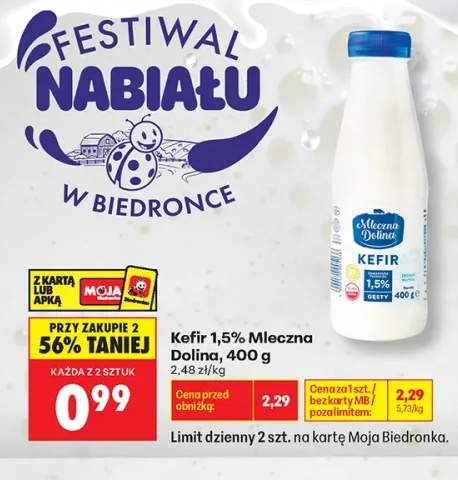 Kefir Mleczna Dolina 1,5%