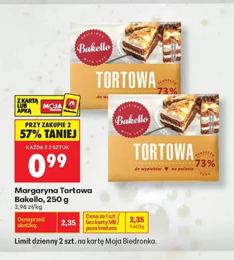 Margaryna Tortowa Bakello