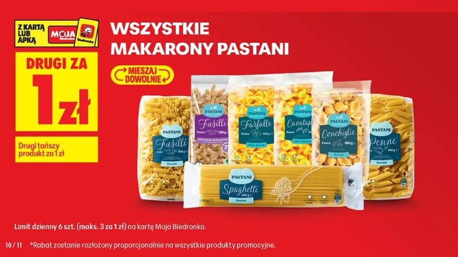 Makarony Pastani +7 wariantów