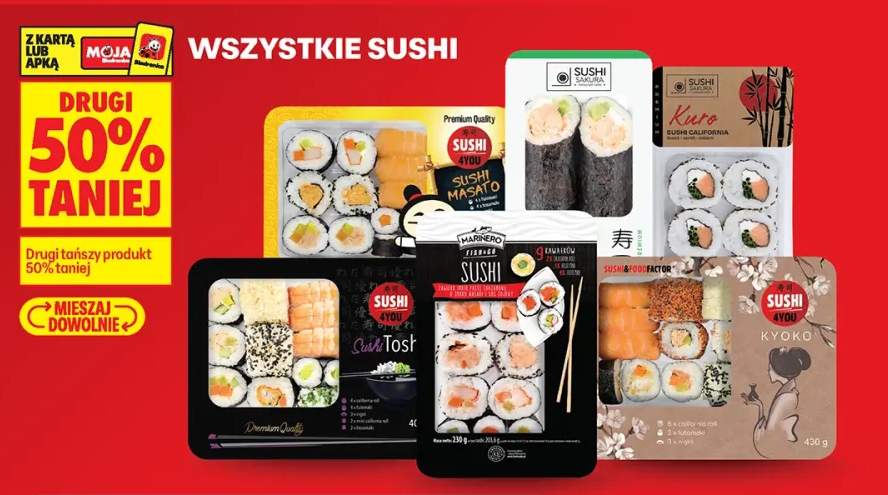 Sushi +6 wariantów