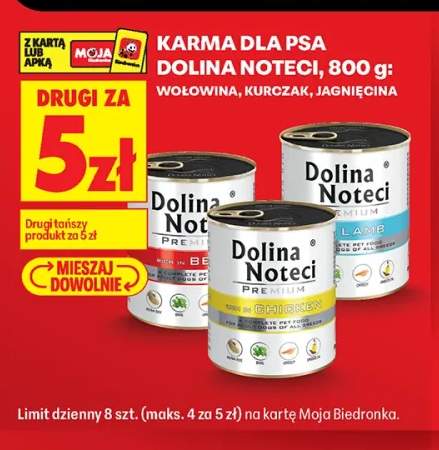 Karma dla psa Dolina Noteci wołowina +2 warianty