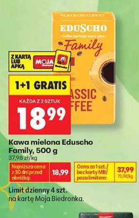 Kawa mielona Eduscho Family