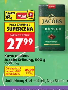 Kawa mielona Jacobs Krönung