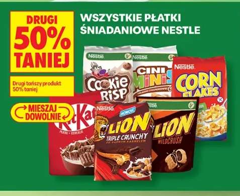 Płatki śniadaniowe Nestlé +6 wariantów