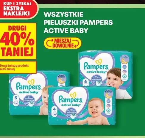 Pieluszki Pampers Active Baby