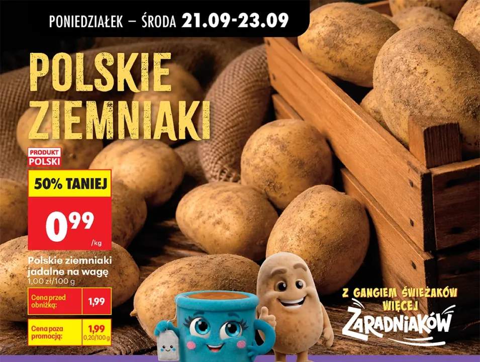 Ziemniaki jadalne polskie