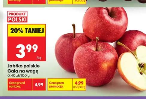Jabłka polskie Gala