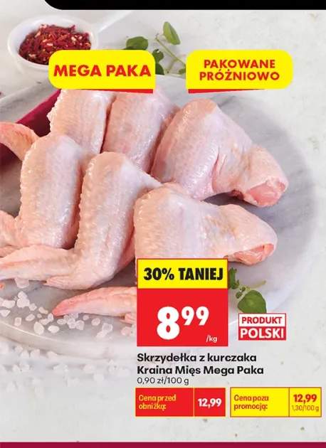 Skrzydełka z kurczaka Kraina Mięs Mega Paka