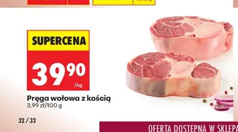Pręga wołowa z kością