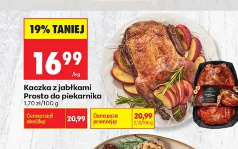 Kaczka z jabłkami Prosto do piekarnika
