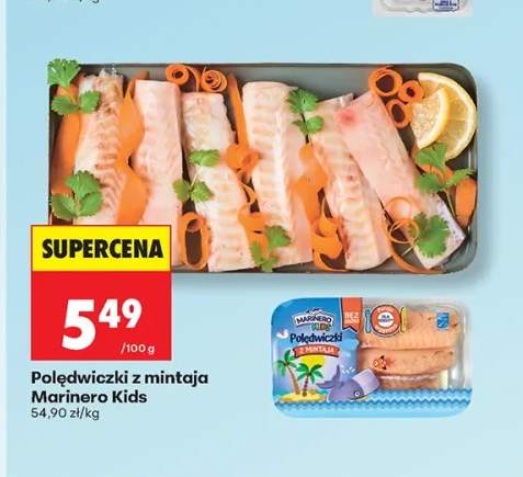 Polędwiczki z mintaja Marinero Kids