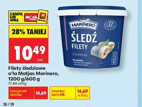 Filety śledziowe a'la Matjas Marinero