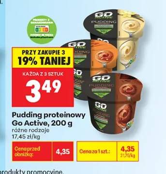 Pudding proteinowy Go Active