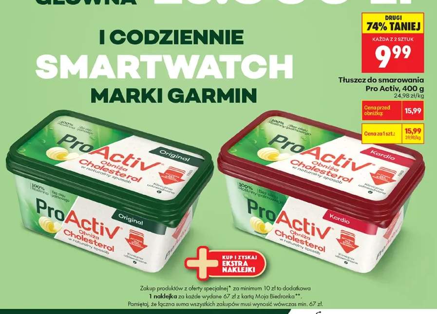 Tłuszcz do smarowania Pro Activ Original +1 wariant