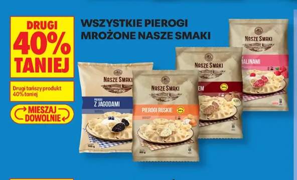 Pierogi mrożone Nasze Smaki +4 warianty