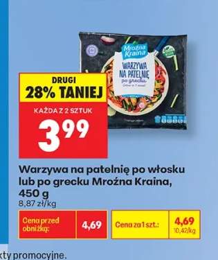 Warzywa na patelnię po włosku Mroźna Kraina +1 wariant