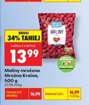 Maliny mrożone Mroźna Kraina