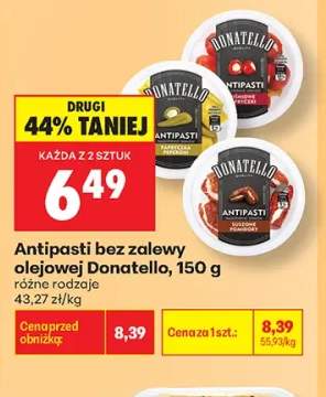 Antipasti bez zalewy olejowej wiśniowe papryczki Donatello +2 warianty