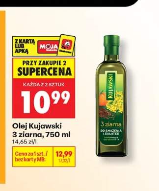 Olej rzepakowy Kujawski 3 ziarna