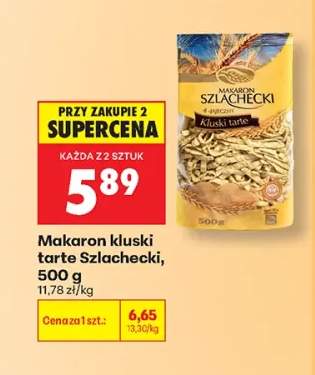 Makaron kluski tarte Szlachecki