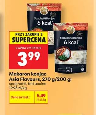 Makaron konjac spaghetti Asia Flavours +1 wariant