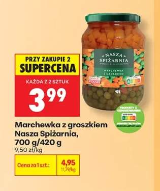 Marchewka z groszkiem Nasza Spiżarnia
