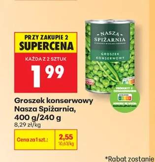 Groszek konserwowy Nasza Spiżarnia