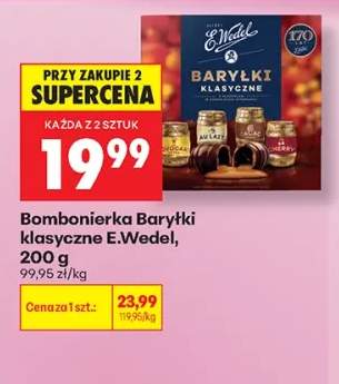 Bombonierka Baryłki klasyczne E.Wedel