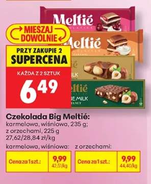 Czekolada Big Meltié karmelowa +2 warianty