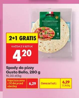 Spody do pizzy Gusto Bello