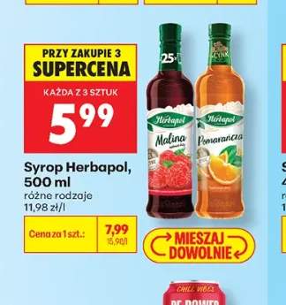 Syrop Herbapol Malina +1 wariant