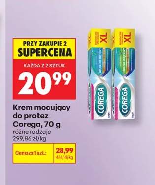 Krem mocujący do protez Corega