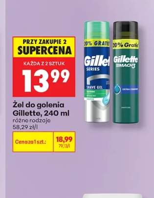 Żel do golenia Gillette