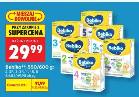 Mleko modyfikowane Bebiko 2 +6 wariantów