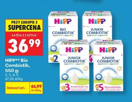 Mleko modyfikowane HiPP Bio Combiotik 2 +3 warianty