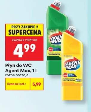 Płyn do WC Agent Max