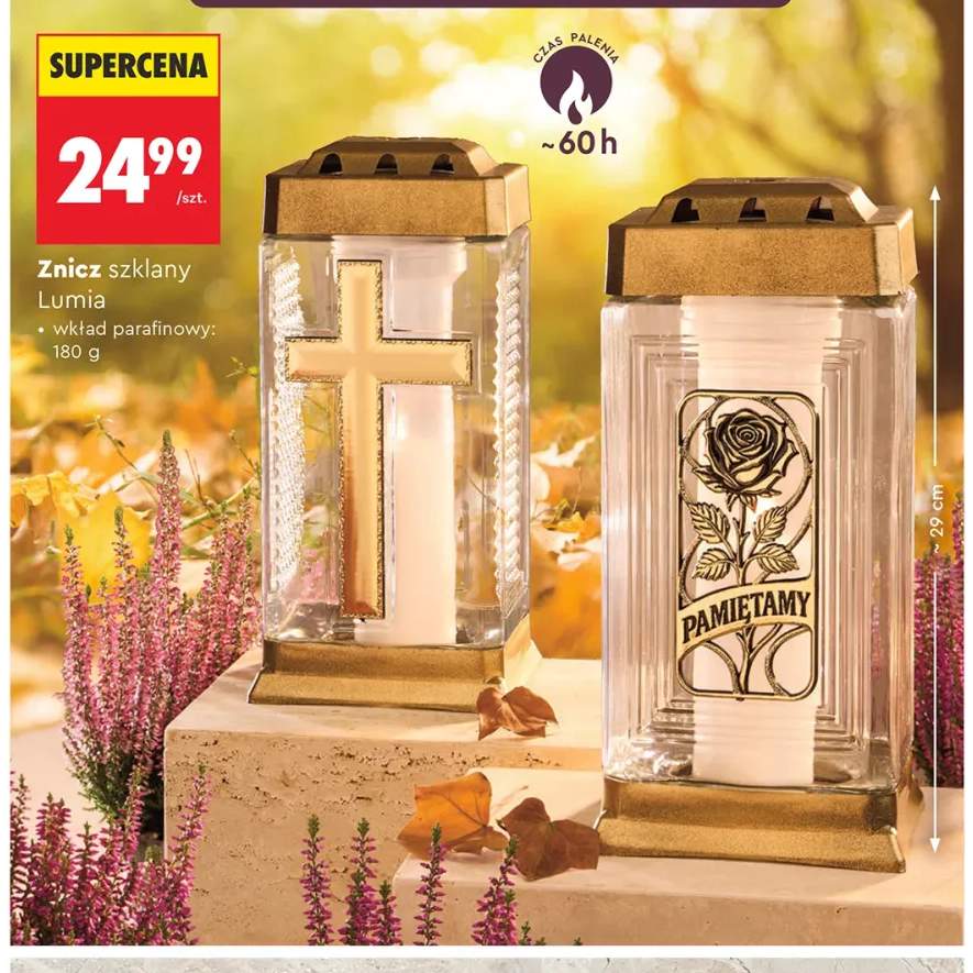 Znicz szklany Lumia
