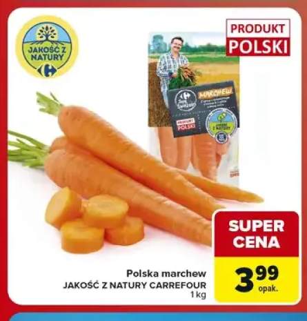 Marchew polska Jakość z Natury Carrefour
