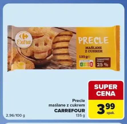 Precle maślane z cukrem Carrefour