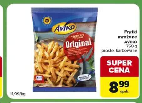 Frytki mrożone Aviko proste +1 wariant