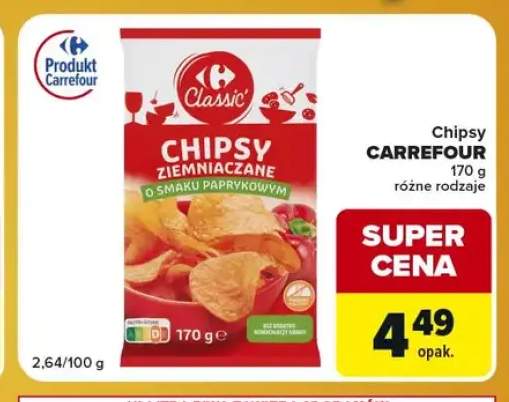 Chipsy Carrefour